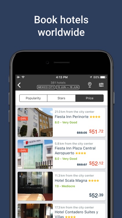 OneTwoTrip - Hotel and Flight Booking App. screenshot-3