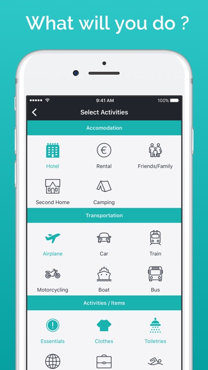 Packr Premium - Packing Lists