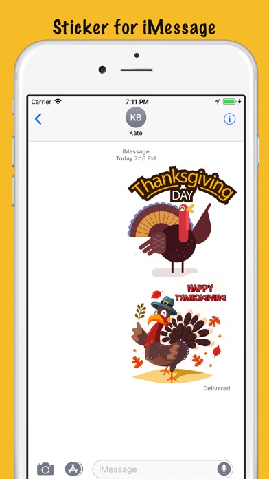 Thanksgiving For You Sticker screenshot 3