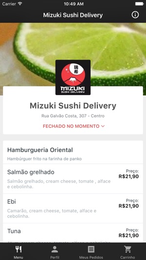 Mizuki Sushi Delivery(圖1)-速報App