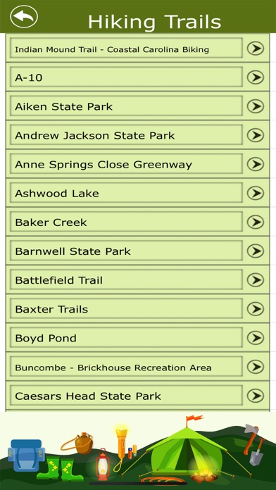 Camp & Trails - South Carolina screenshot 3