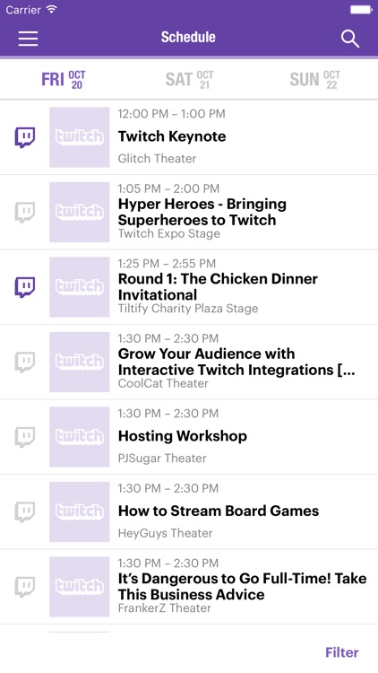 Twitch Events