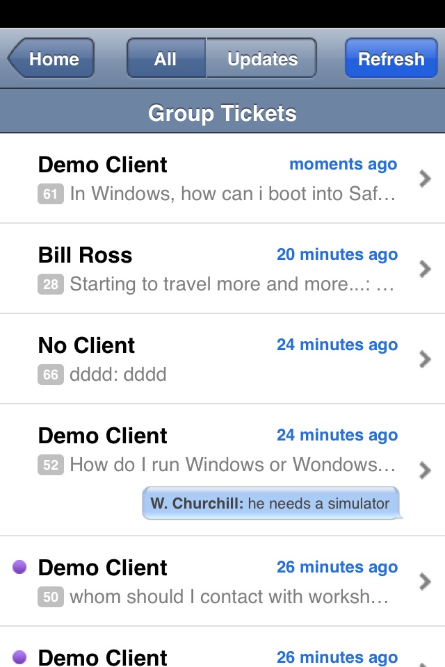 Web Help Desk Mobile screenshot 2