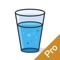 A highly effective app for tracking your water intake, featuring random reminders throughout the day