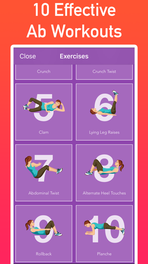 30 Day Ab Challenge at Home(圖2)-速報App