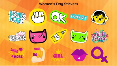 50+ Girl Power Sticker App screenshot 2