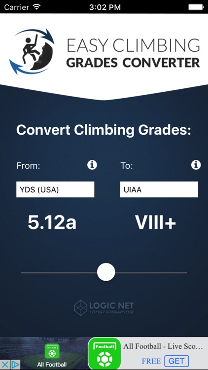 Easy Climbing Grades Converter