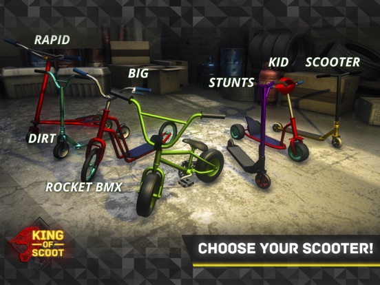 King of Scooter Racing на iPad