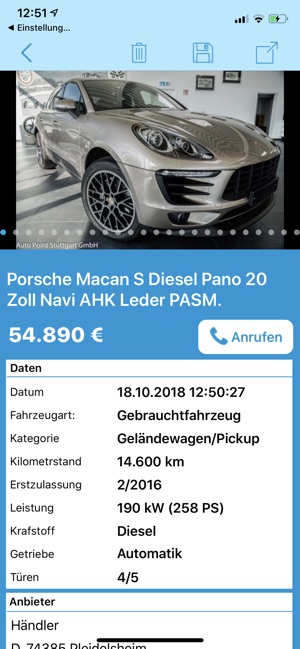 CarDeluxe Autosuchprogramm