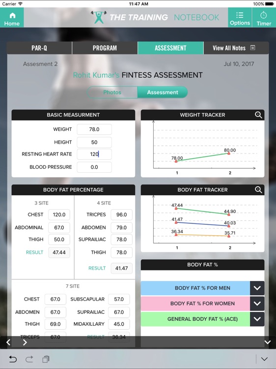 The Training Notebook Lite screenshot-3