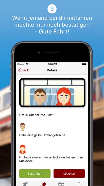 VAG-Mitfahrer App