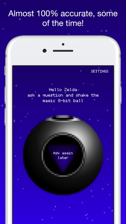 Magic 8 bit 8 ball
