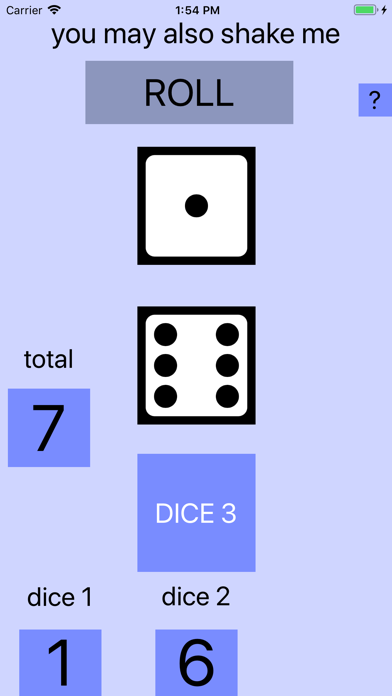 Dice - pick a number screenshot 3