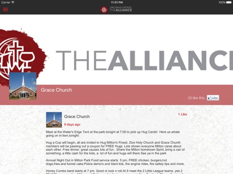 The Grace Church of Milton screenshot 3