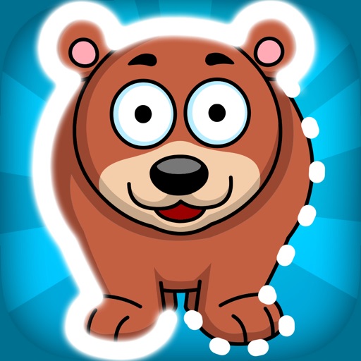 Toddler Animal Trace Icon