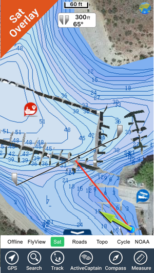 Franklin D. Roosevelt lake HD GPS fishing charts(圖1)-速報App