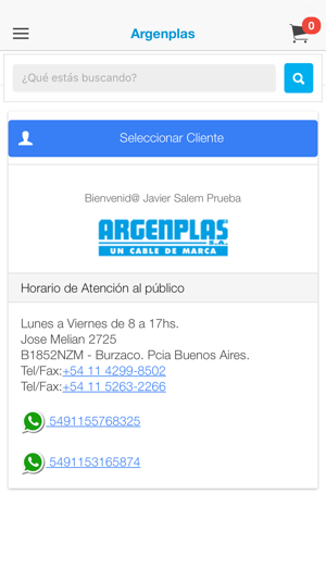 Argenplas - Un cable de marca