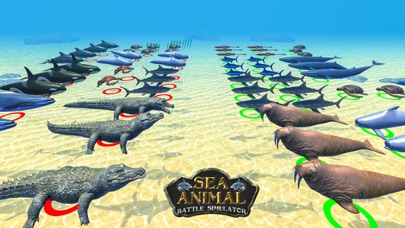 Sea Animal Battle Simulator screenshot 3