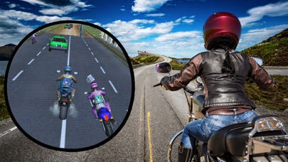 Scooter Highway Racing 3D Game screenshot 3