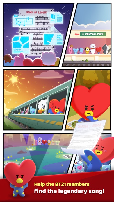 PUZZLE STAR BT21 - App voor iPhone, iPad en iPod touch ...