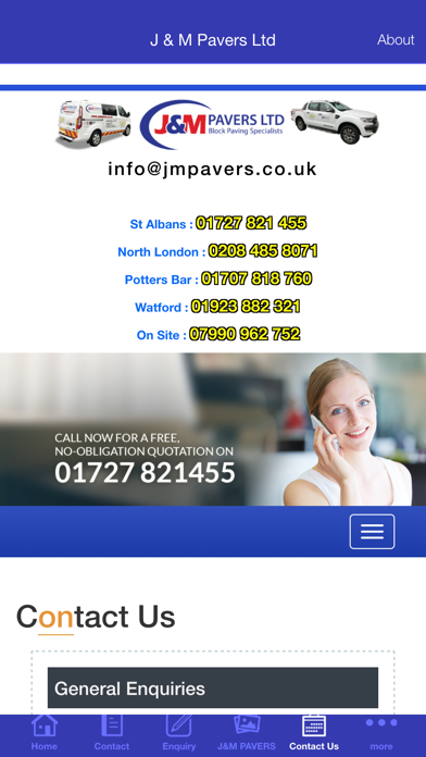 J & M Pavers Ltd screenshot 3