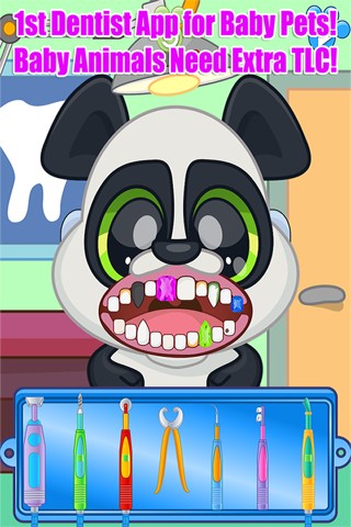 Baby Animal Pets Dentist Doctor - Virtual Pet Vet screenshot 3