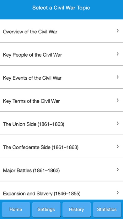American Civil War History screenshot 2