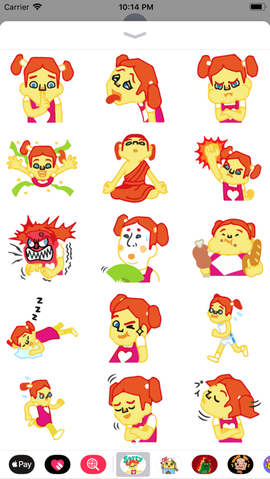 Gigi is Best Cute Sticker Pack screenshot 3
