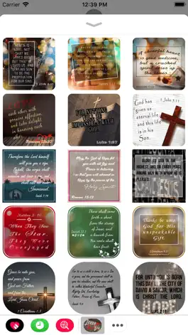 Game screenshot Bible Promises Cards Stickers apk
