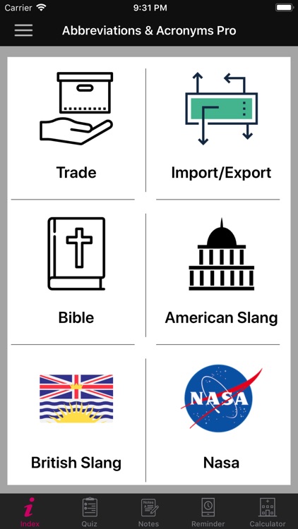 Abbreviations & Acronyms Pro screenshot-4