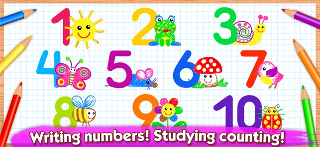 123 Draw Kids to Learn Numbers(圖1)-速報App