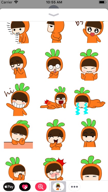 Karotto - Carrot Emoji GIF