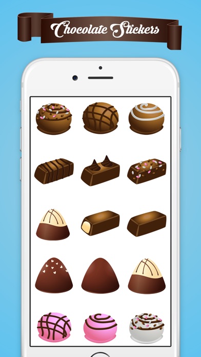 Animated Chocolate Stickers screenshot 3