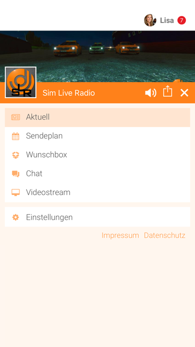 Sim Live Radio screenshot 2