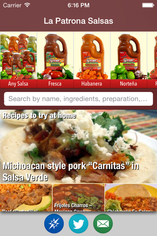 La Patrona. True Mexican Salsa screenshot 2