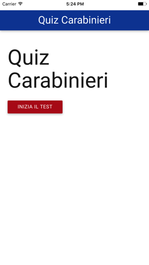 Quiz Carabinieri ITA