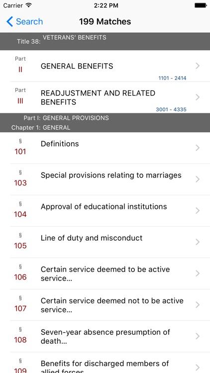 38 USC - Veterans' Benefits (LawStack Series) screenshot-4