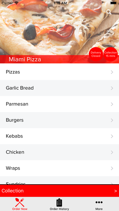 Miami Pizza Newcastle screenshot 2