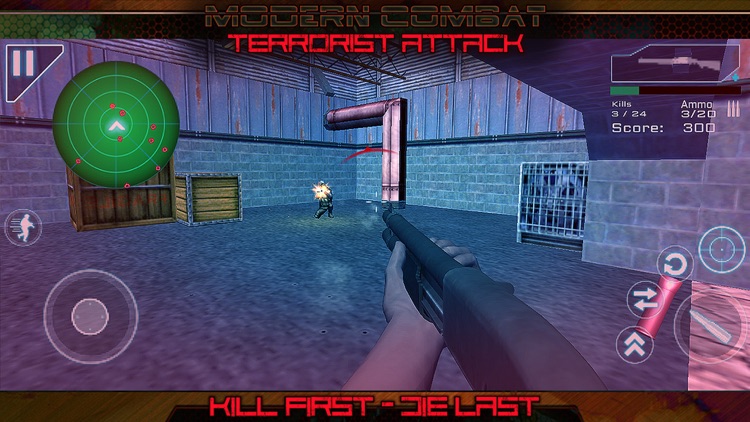 Modern Combat Terrorist Attack screenshot-5