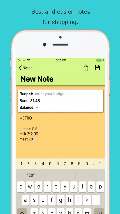 Quickly Shopping Notes screenshot-0
