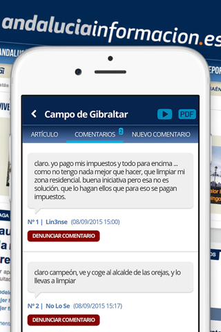 Andalucía Información screenshot 4