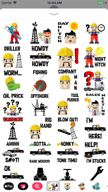 Oilfield Moji-Oilpatch Emoji