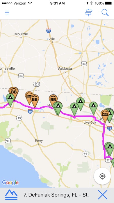 Southern Tier Bicycle Route screenshot 4