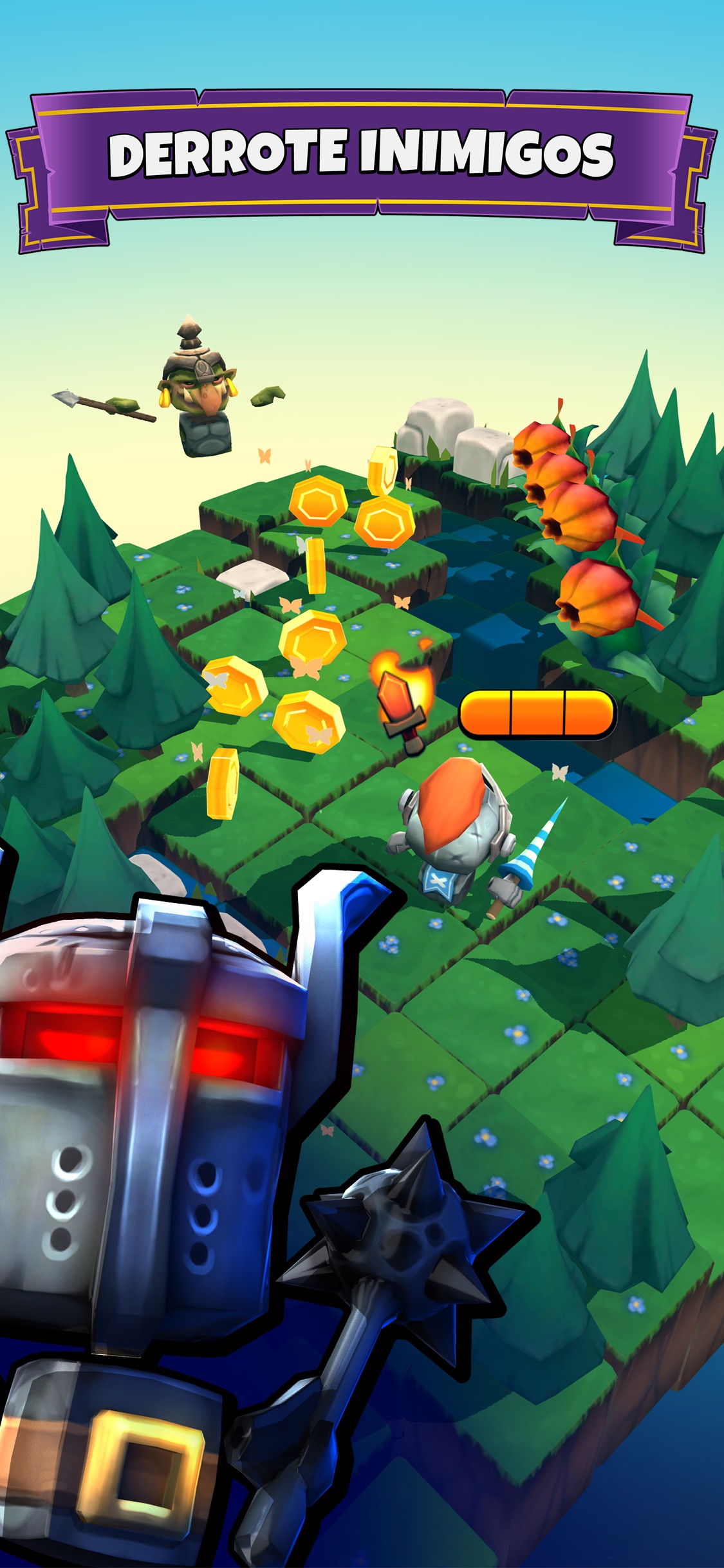 Screenshot do app Slashy Knight