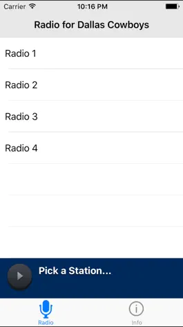 Game screenshot Radio for Dallas Cowboys mod apk