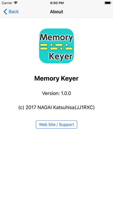 Memory Keyer screenshot 2