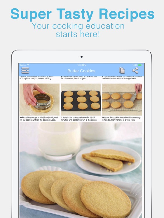 Baking - Breads & Cookies Cookbook for iPad screenshot-3