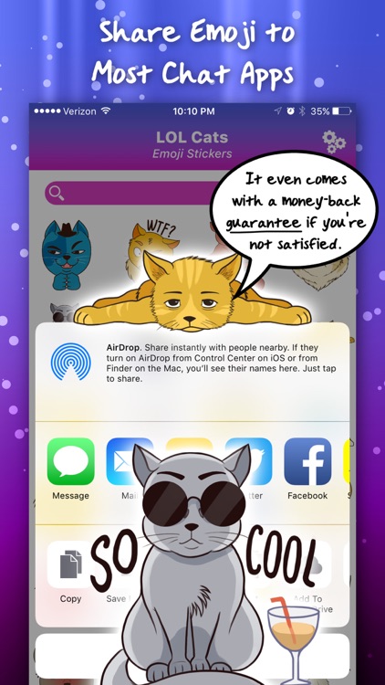 LOL Cats Emoji Stickers screenshot-4