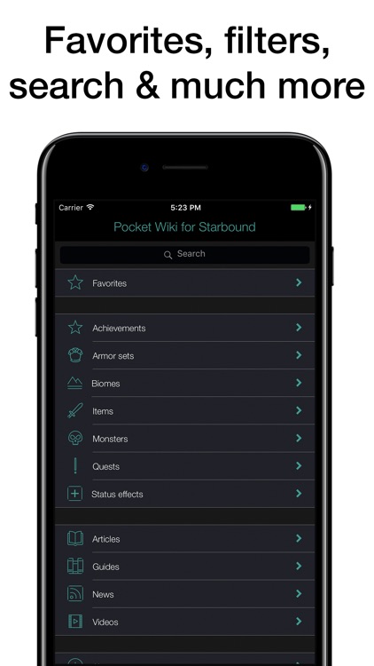 Pocket Wiki for Starbound screenshot-4