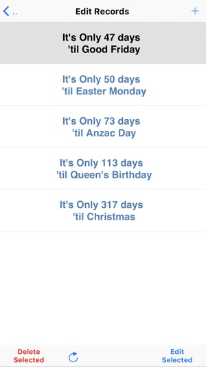 Countdown Calendar